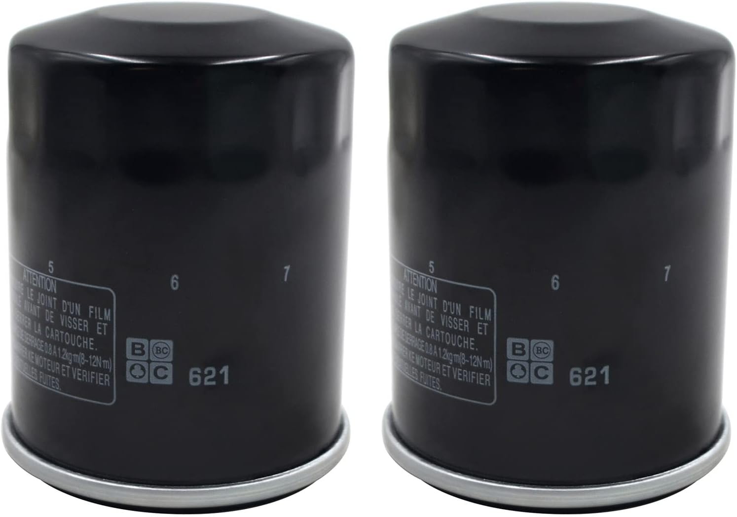 AHL 621 Oil Filter Compatible with ARCTIC CAT Wildcat 1000 2013-2015/ Wildcat 4X LTD 2014-2015/ X 1000 2013 2014 2015(2Pack)