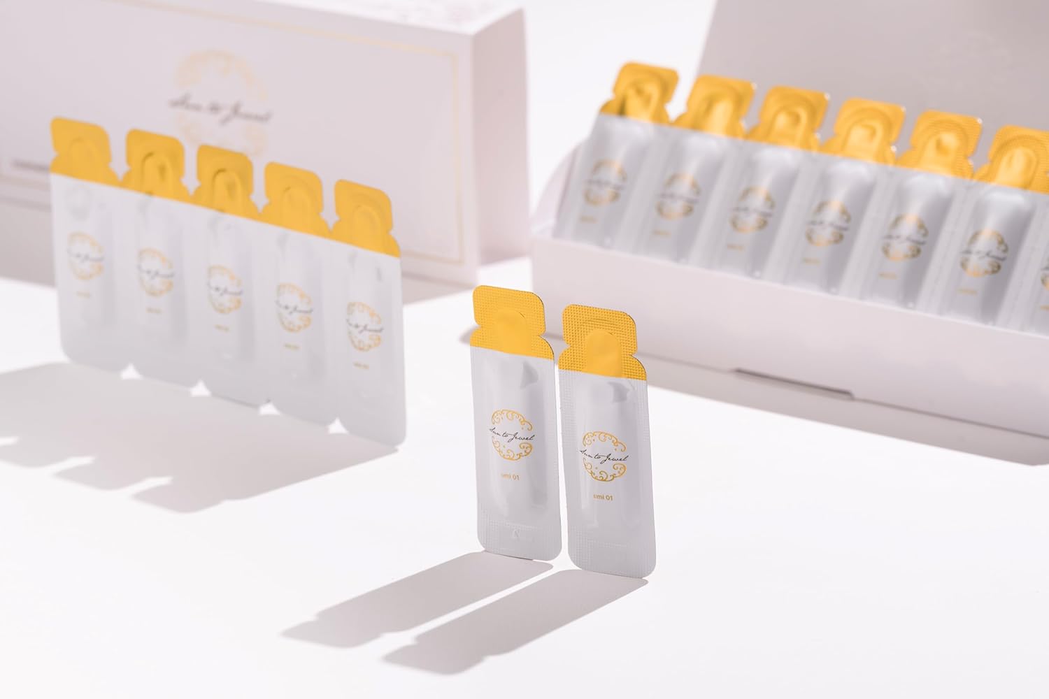 Sun to Jewel Umi 01 Natural Beauty Oil Cosmetic Oil 0.5ml x 14 Packs, Made in Japan