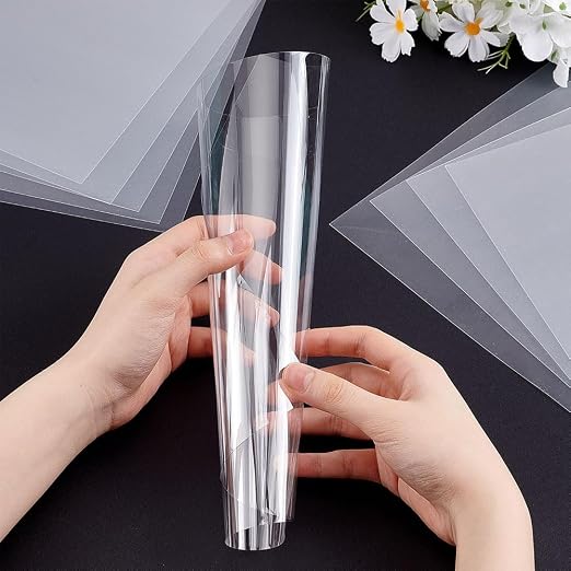 10 hojas transparentes PET 0.2mm 250x250 mm AHANDMAKER miniatura 3