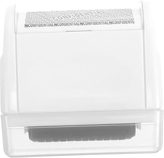 COHEALI Id Protector Ink Roller Privacy Roller Stamp for Confidentiality Guard Wide Coverage Design for Data Blocking and Cardboard Durable and Portable Privacy