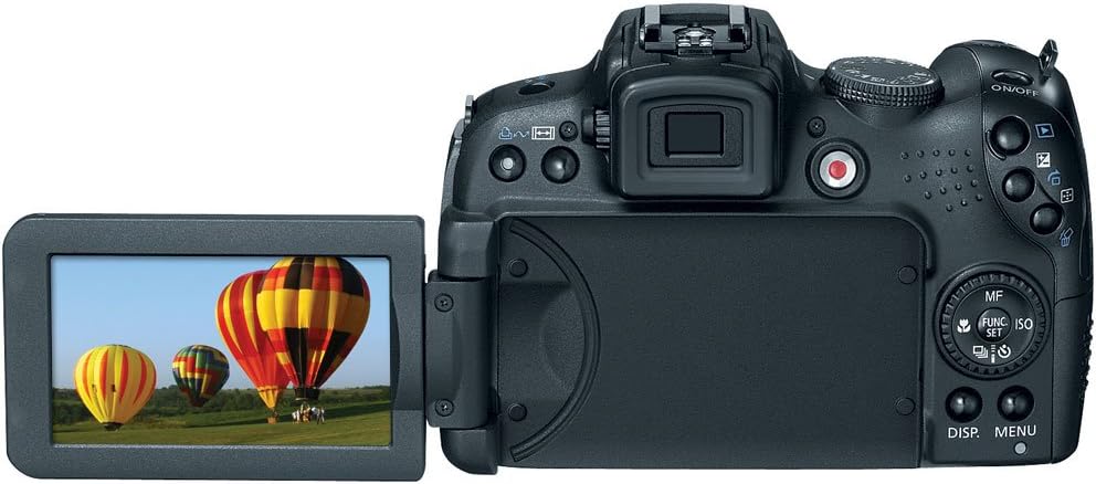 Canon PowerShot SX1IS 10 MP CMOS Digital Camera with 20x Wide Angle Optical Image Stabilized Zoom and 2.8-inch LCD image 4