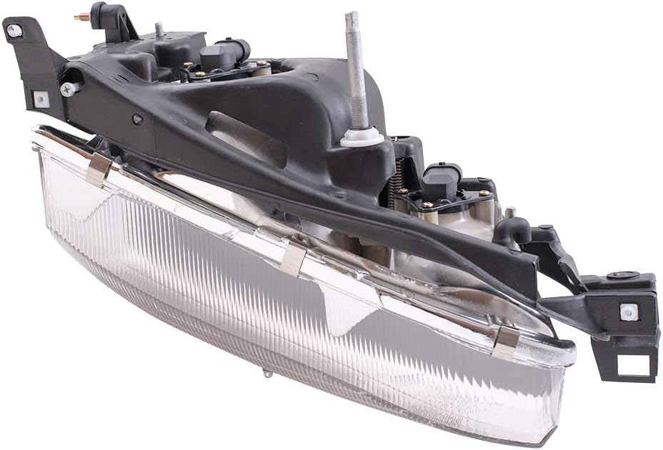 Brock Replacement Driver and Passenger Headlights Headlamps Compatible with 81150-06011 81110-06011
