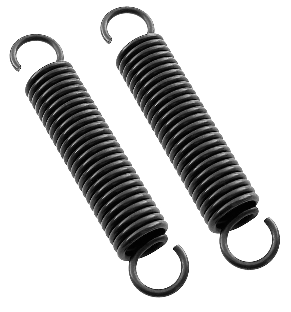 Muelles de extensión de acero 100mm 18mm 2,5mm Resortes de tracción doble gancho