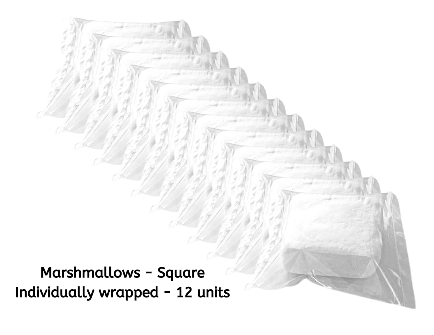 S'mores Kit | Individually packaged items | 48 items | Contains: Chocolates + Graham Crackers + Marshmallows | Great for gatherings, camping, fire pits, birthday parties, corporate outings (48-piece kit (12 S'mores))