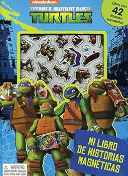 Paperback MI LIBRO DE HISTORIAS MAGNETICAS: TEENEGE MUTANT NINJA TURTLES [Spanish] Book