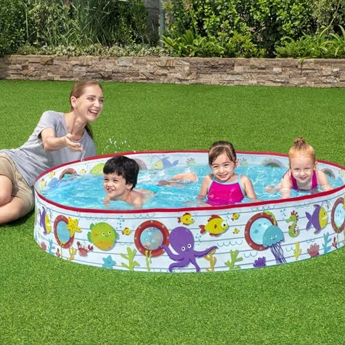 Bestway® Φ60 x H10/Φ1.52m x H25cm Marine Fill'n Fun Play Pool - View 4