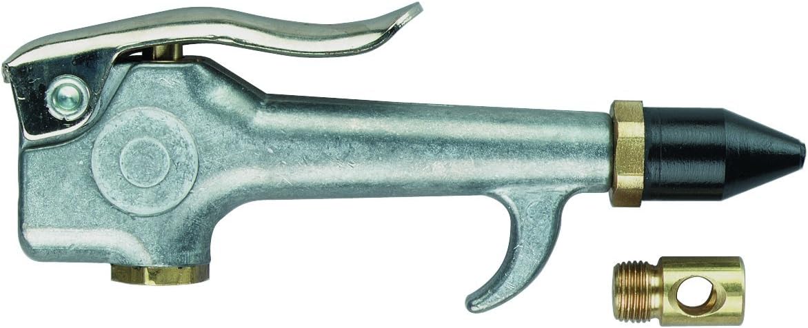 Plews & Edelmann Tru-Flate 18-215 1/4' Female NPT Input Safety Blowgun with Rubber & Safety Nozzle