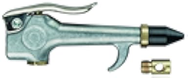 Plews & Edelmann Tru-Flate 18-215 1/4' Female NPT Input Safety Blowgun with Rubber & Safety Nozzle