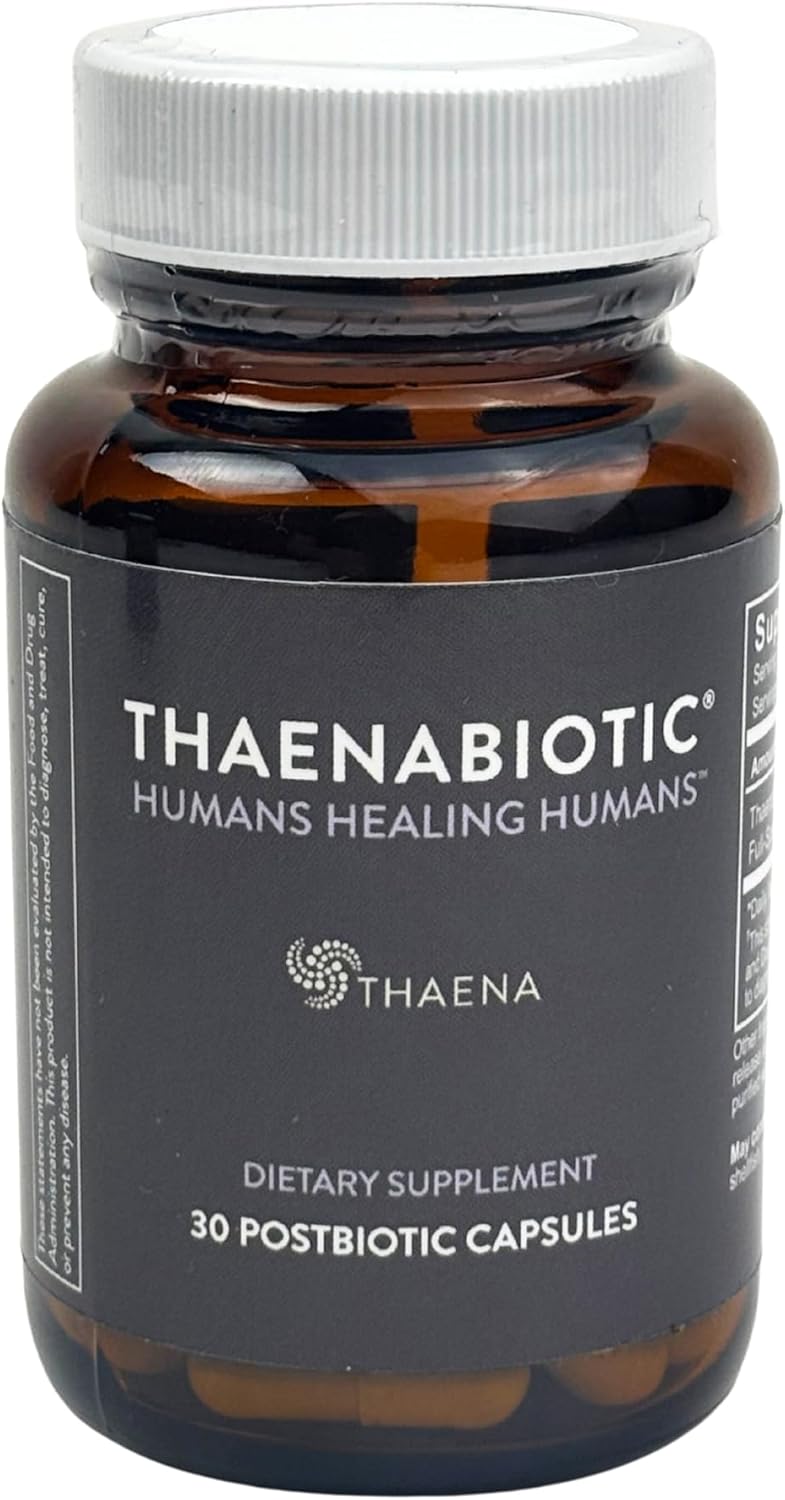 ThaenaBiotic Postbiotic - World's First Human-Derived Postbiotic Supplement - 30 Count