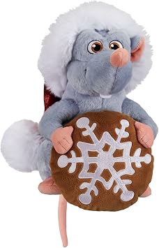 Disney Store Official Ratatouille Remy Plush Toy - Scented Holiday Edition - Authentic 9-Inch Soft & Cuddly Design - Unique Gift for Fans & Kids - Perfect Festive Companion Inspired by Classic Film