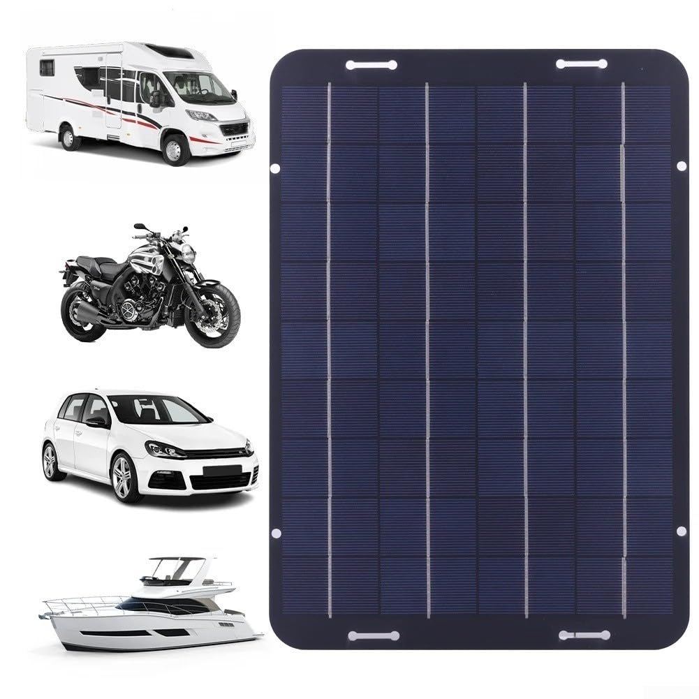 60 W 18 V Solarpanel mit Dual-USB für QC3.0 Schnelllade-Controller und DC5521-Buchsenausgang für Fahrzeuge (A)