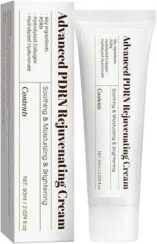 Advanced PDRN Rejuvenating Cream, Daily Face Moisturizer, Barrier Repair Cream Soothing Face Cream, Korean Vegan Skin Care for All Skin Types 1