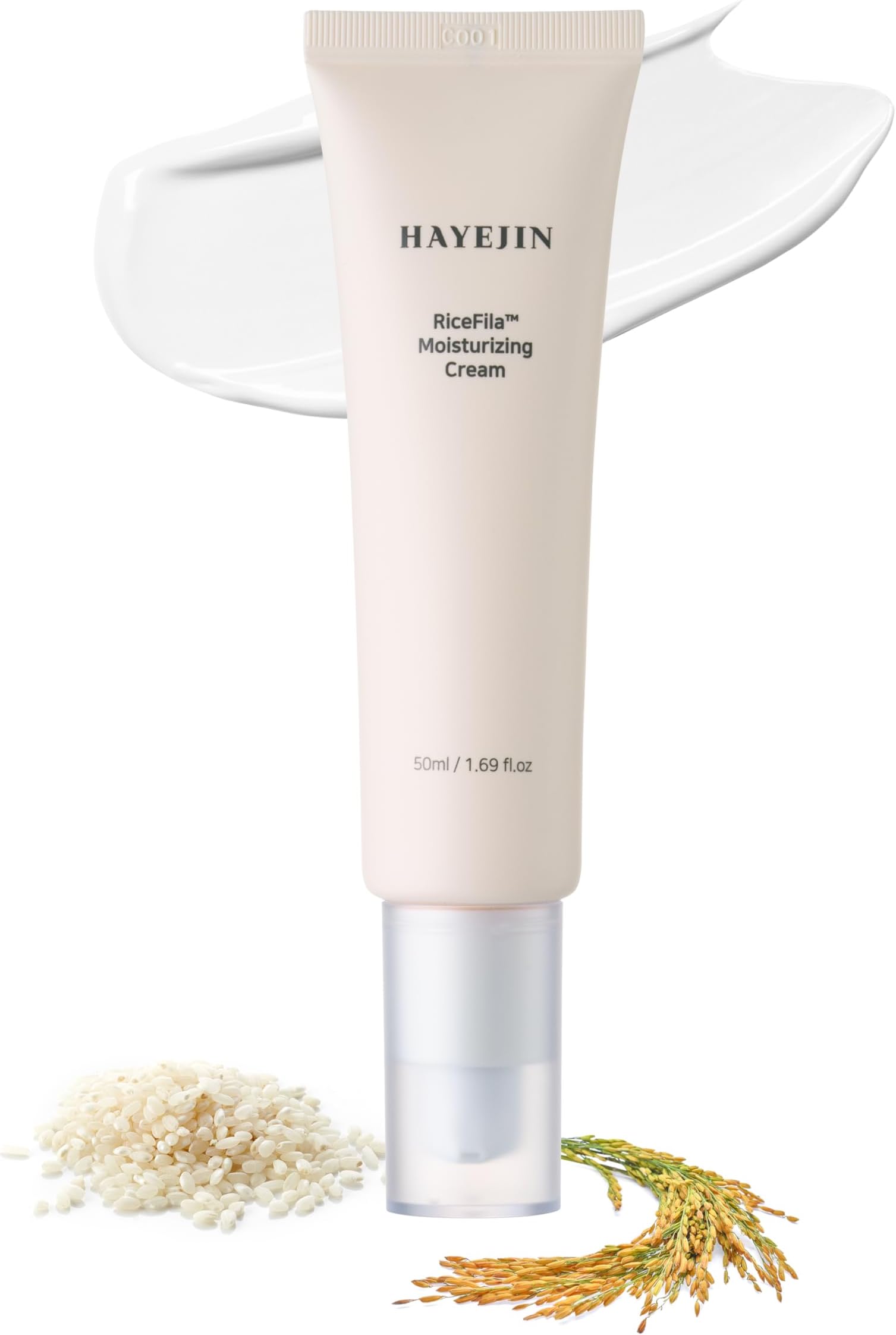 HAYEJIN RiceFila Moisturizing Cream for Senstive skin, 1.69 fl. Oz. /50ml All Skin Types