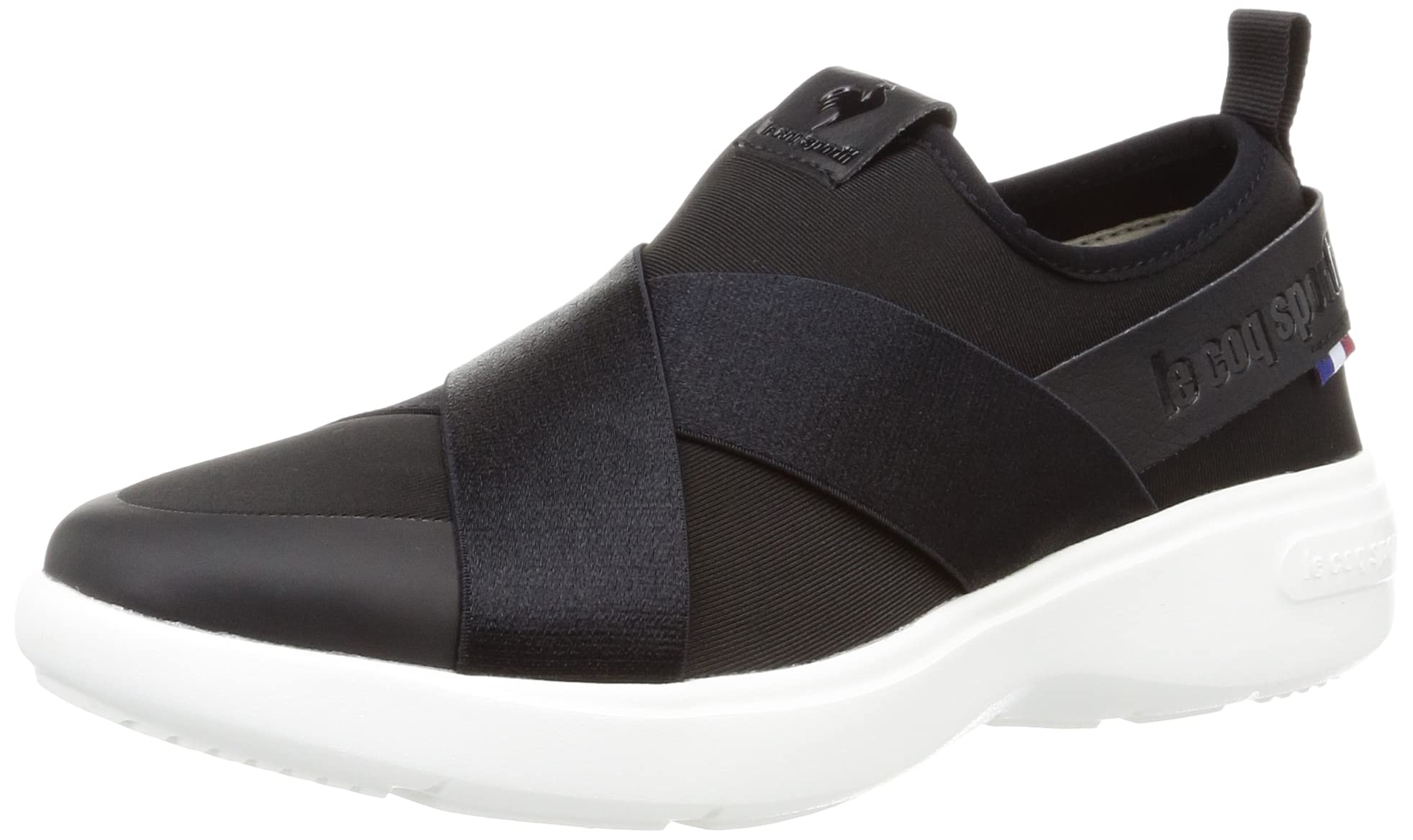 le coq sportif(ルコックスポルティフ) レディース LA ローヌ DBSP スリッポン 消臭 軽量 ワンマイル ダブルベルトスニーカー