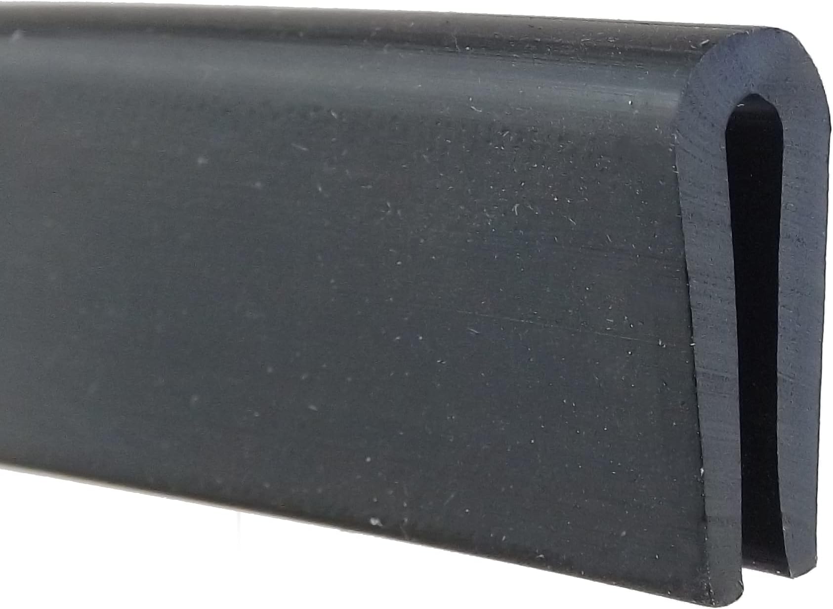 Rubber U-Channel Edging Trim Seal - Square Edge Profile - Sold Per Meter (UK Made) 2 thumbnail image
