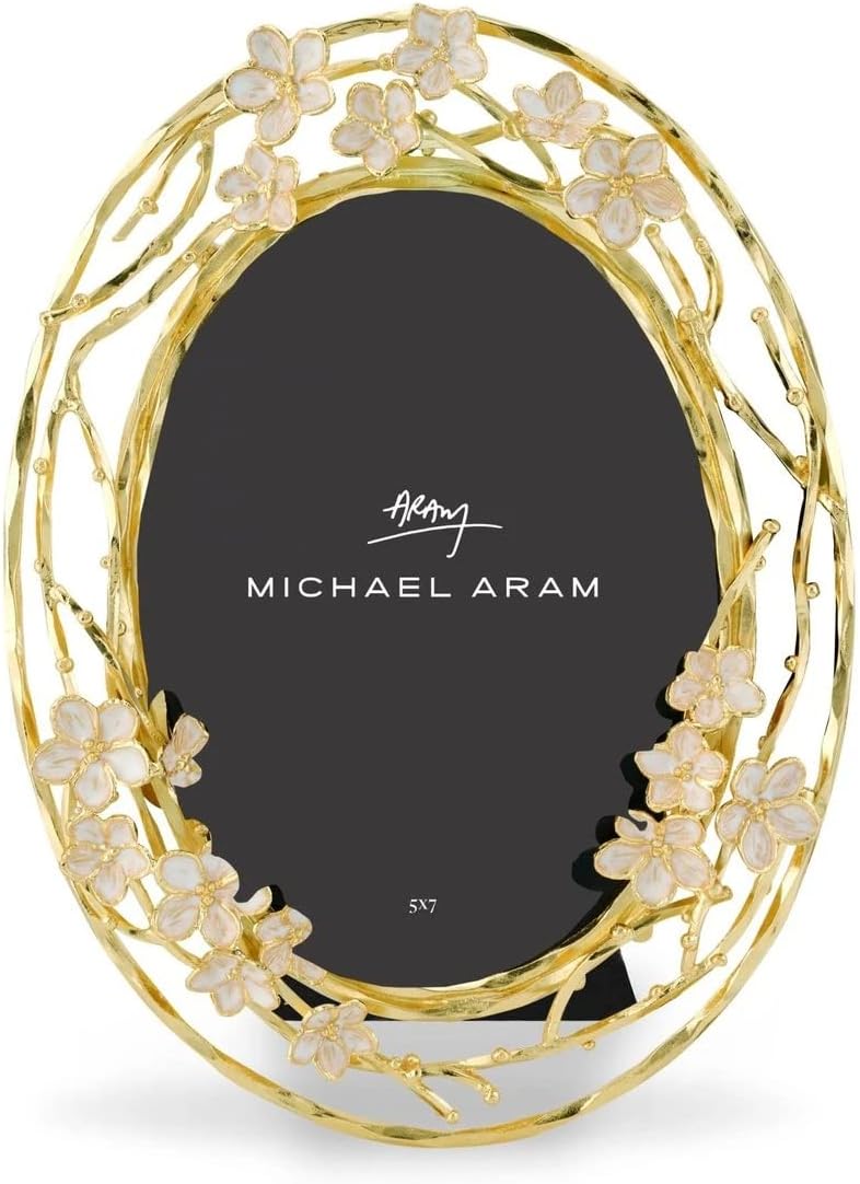 Cherry Blossom Oval Frame 5x7