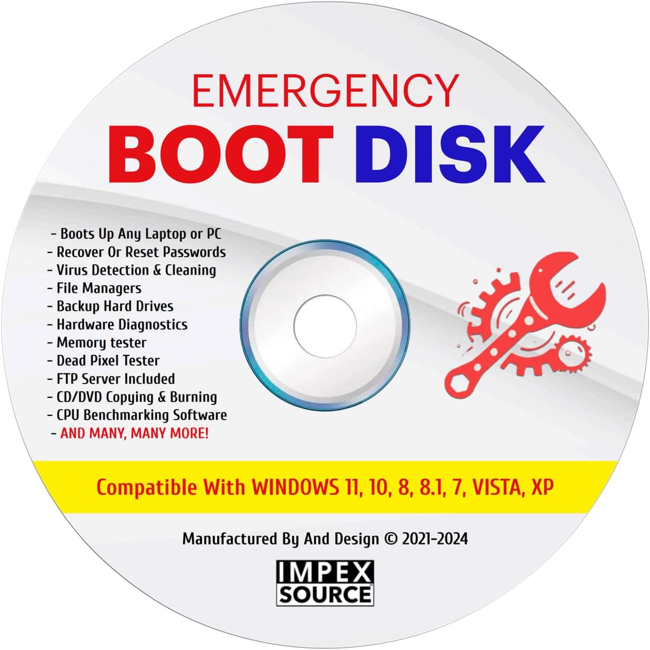 Hiren's Boot DVD 2020 PC Repair Virus Removal Clone Recovery Password Fix