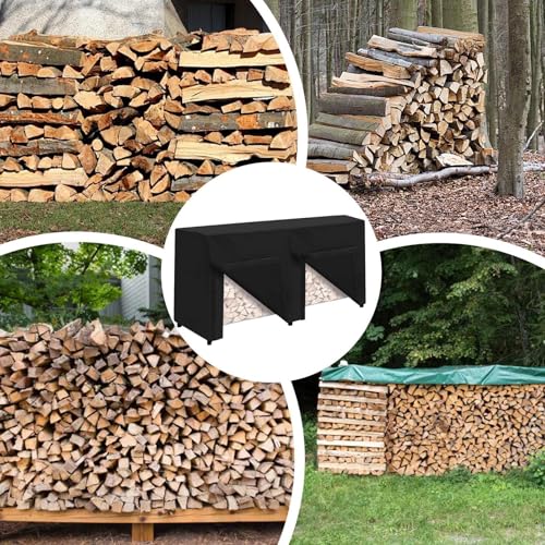 Bâche pour étagère à bois résistante aux intempéries et déchirures
