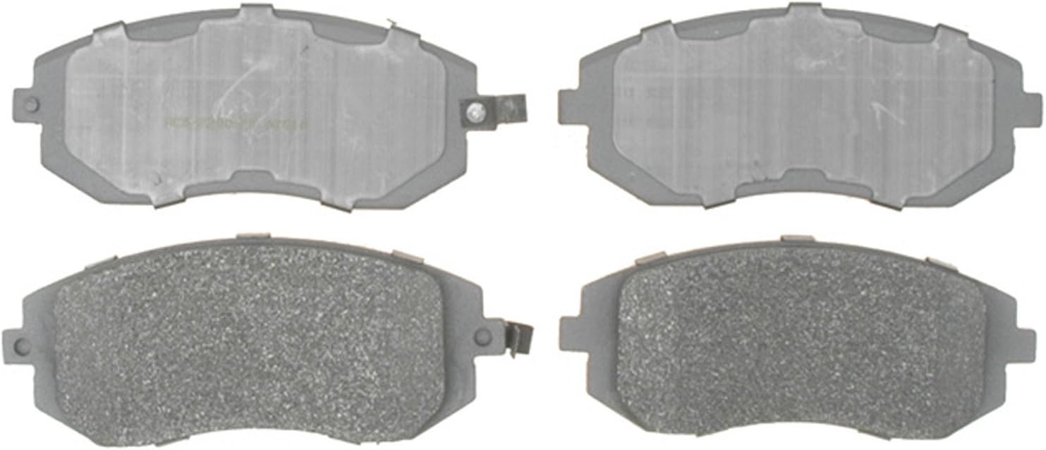 ACDelco Silver 14D929M (19286155) Semi-Metallic Front Disc Brake Pad Set with Wear Sensor