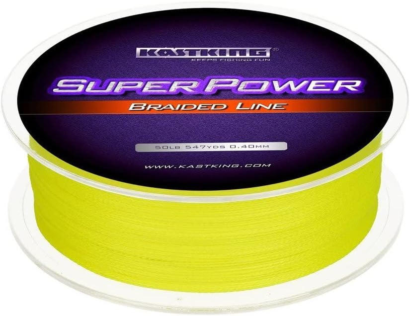 KastKing SuperPower Braided Fishing Line - Abrasion Resistant Braided Lines – Incredible Superline – Zero Stretch – Smaller Diameter – A Must-Have!