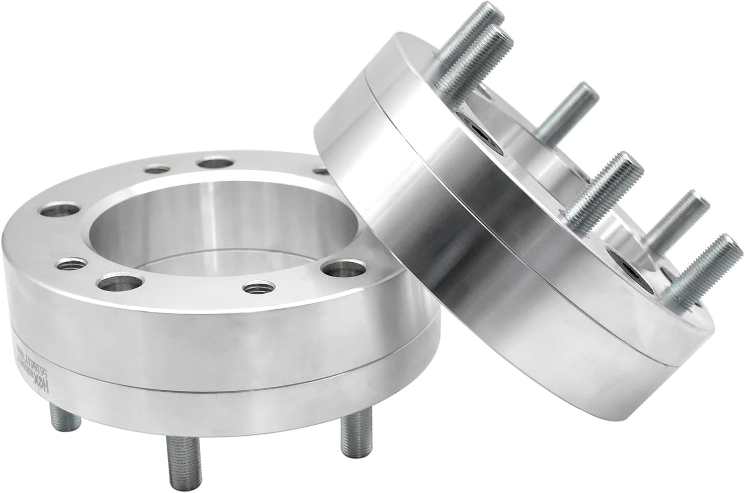 Hex Autoparts Convert 5x5.5 to 6x5.5 (5x139.7mm to 6x139.7mm) Wheel Adapters Spacers 2" with 108mm CB 1/2-20 Studs 4pcs