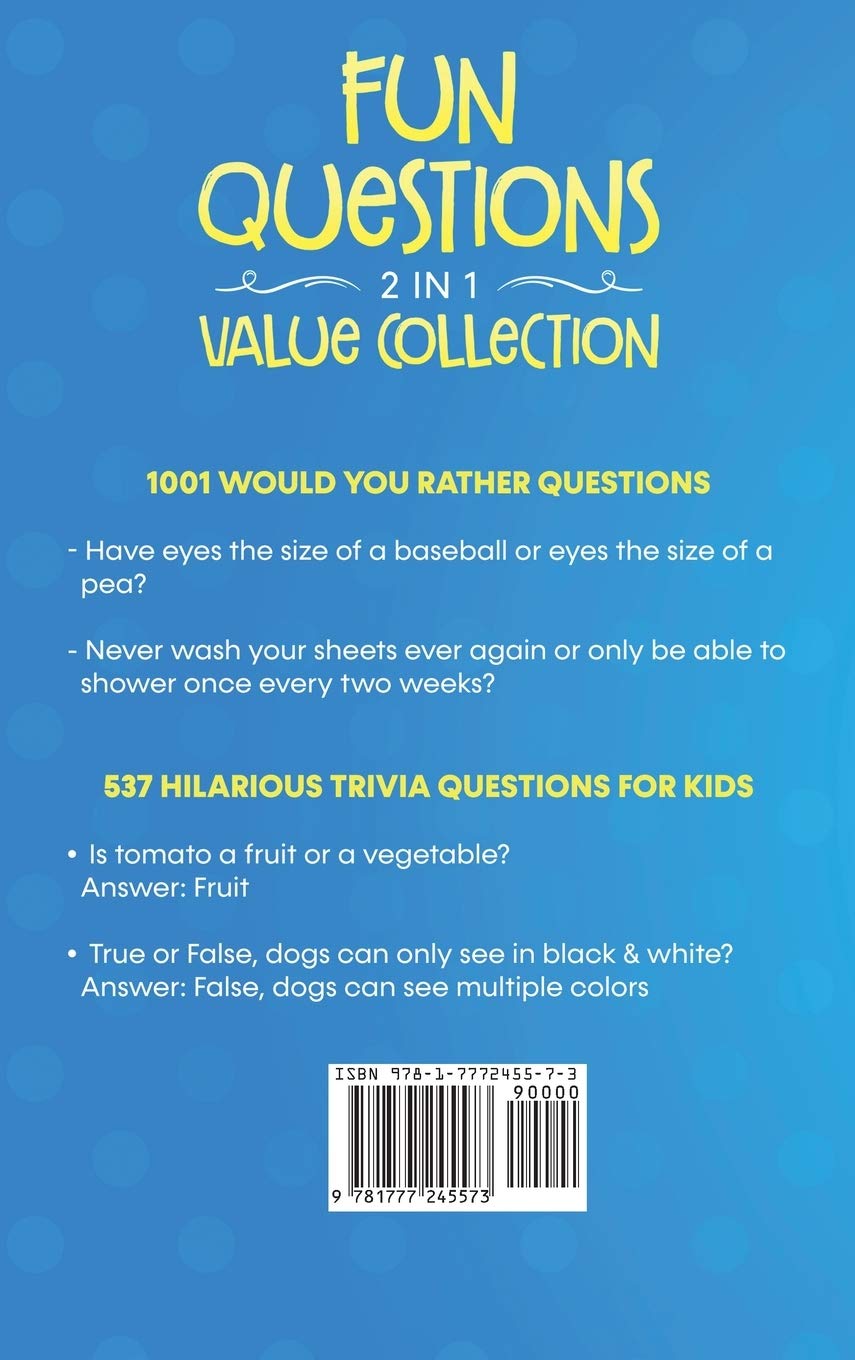 Fun Questions 2 in 1 Value Collection: The #1 Engaging Quiz Game Collection for Kids, Teens and Adults image 2