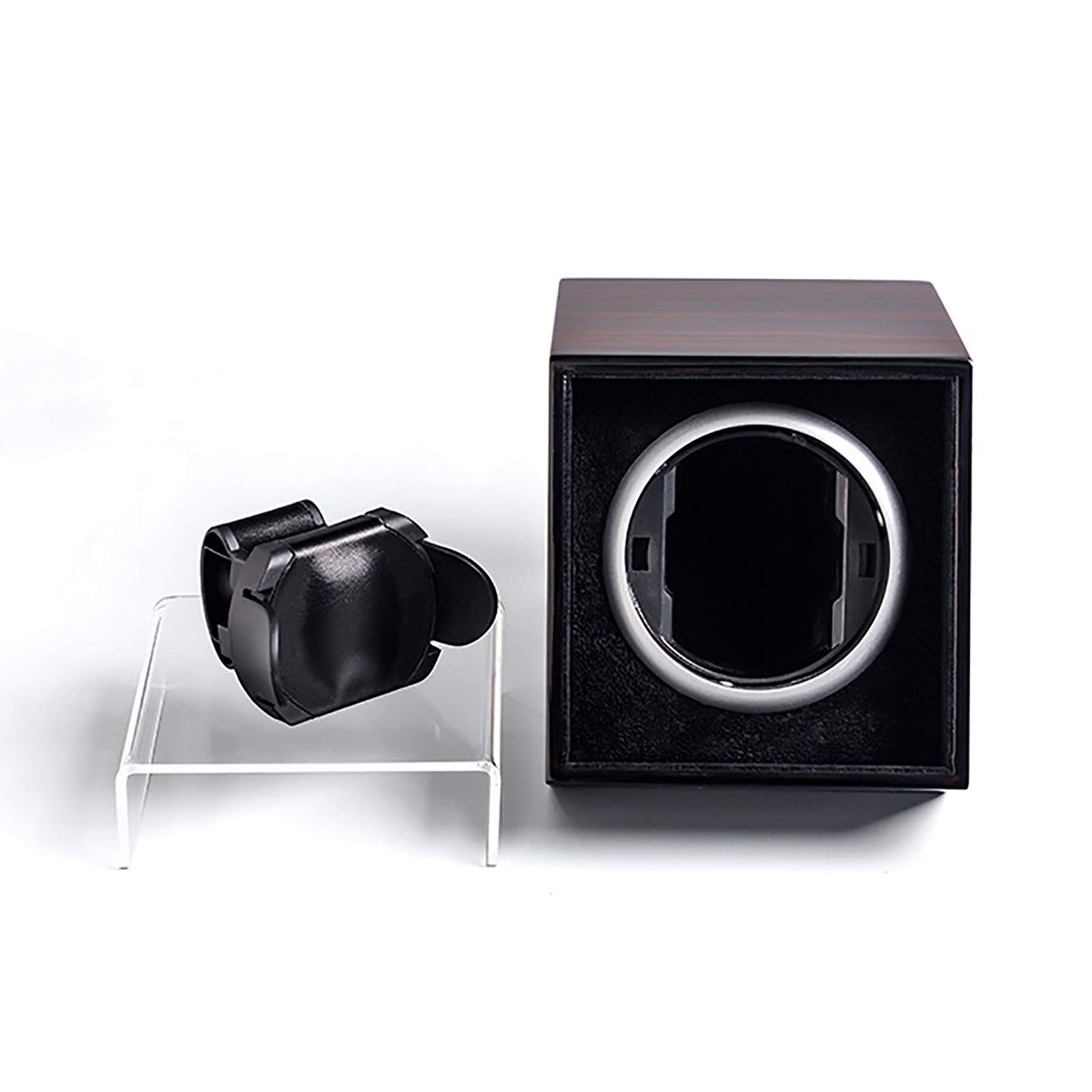 Watch Winder Watch Winders - Single Watch Shaker Automatyczne zegarki mechaniczne Urządzenie urządzenie zegarek do przechowywania Pudełka zegarek Watch Watter 5 -Gear Regulacja gospodarstwa domowego