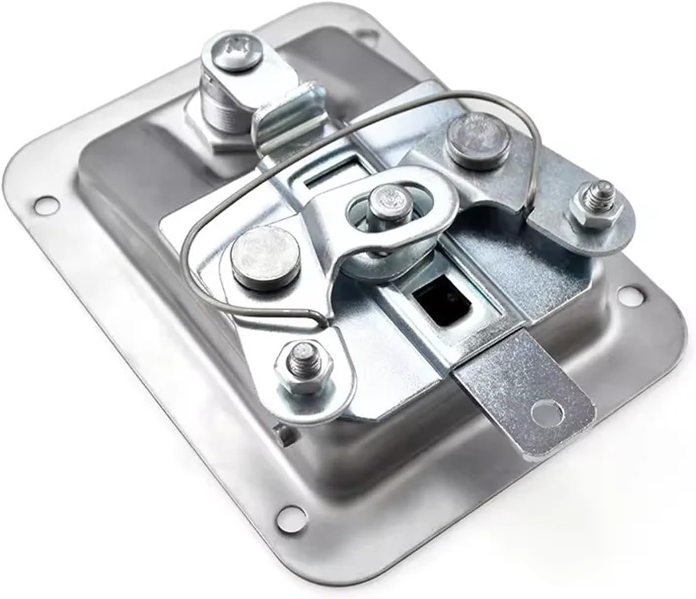 XK107S 140 Long Black Panel Lock Connecting Rod 1Pcs(Silver)