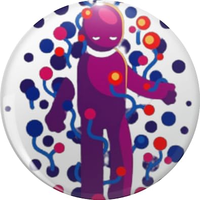 kurzgesagt Pin Lapel Pin Cute Brooch Pins Badges 0.75"