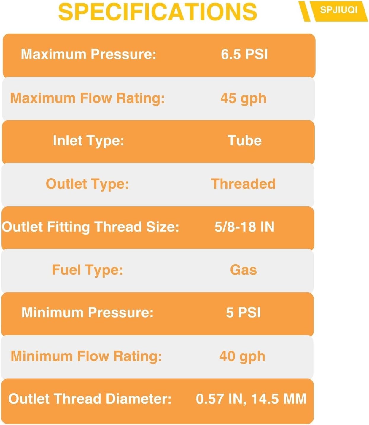 Mechanical Fuel Pump M4868 SP1169MP 40680 B0170P 602-1106 Fits Pontiac GTO Firebird LeMans Tempest Catalina 5.7L 6.6L 7.0L 350 400 428 V8 Engines 1969 70 71 72 Muscle Car Series