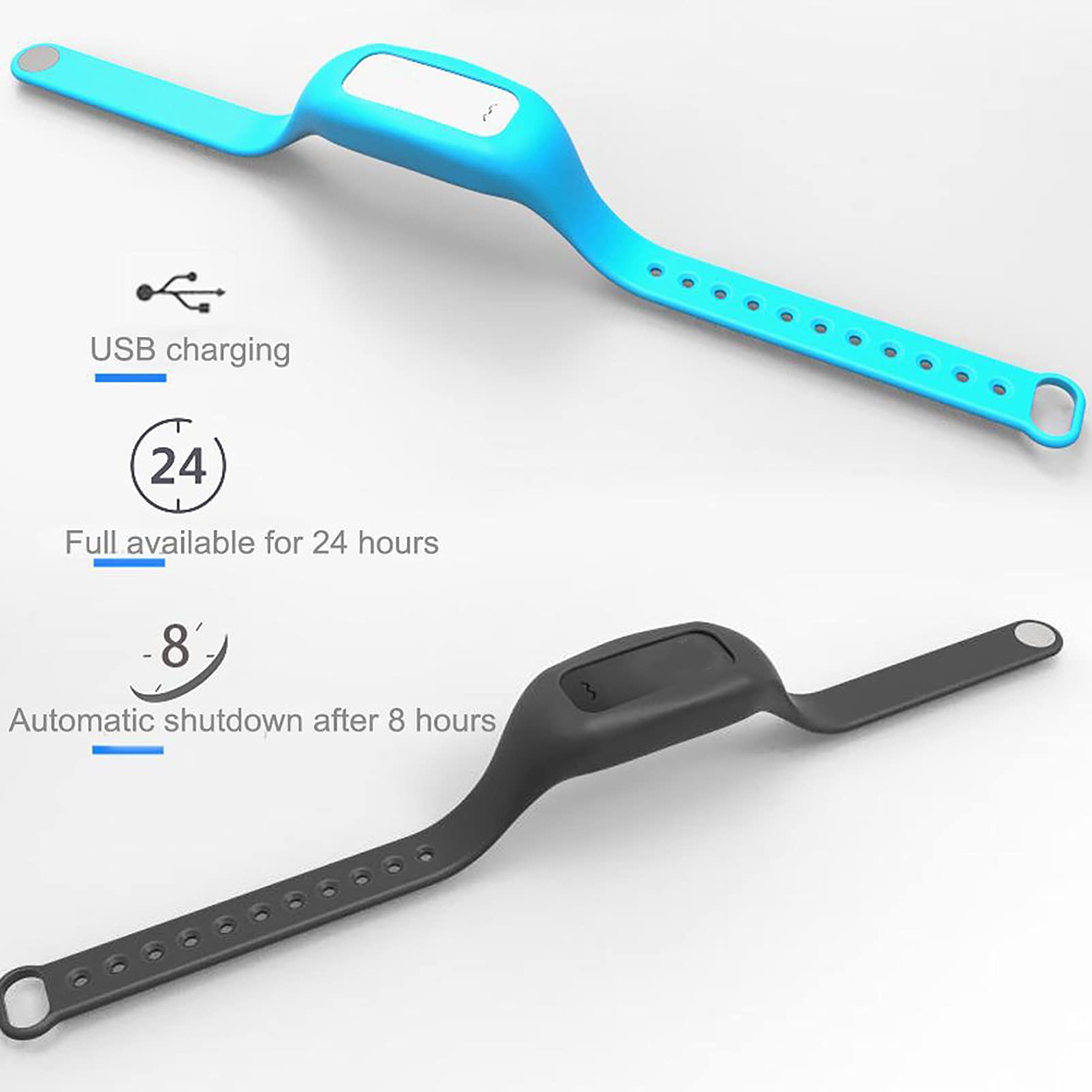 Dispositivos Antirronquidos, Pulsera para Conexión De Sueño Antirronquidos, Dispositivos De Solución De Ronquidos Inteligentes con Biosensor para Mujeres Y Hombres,Negro