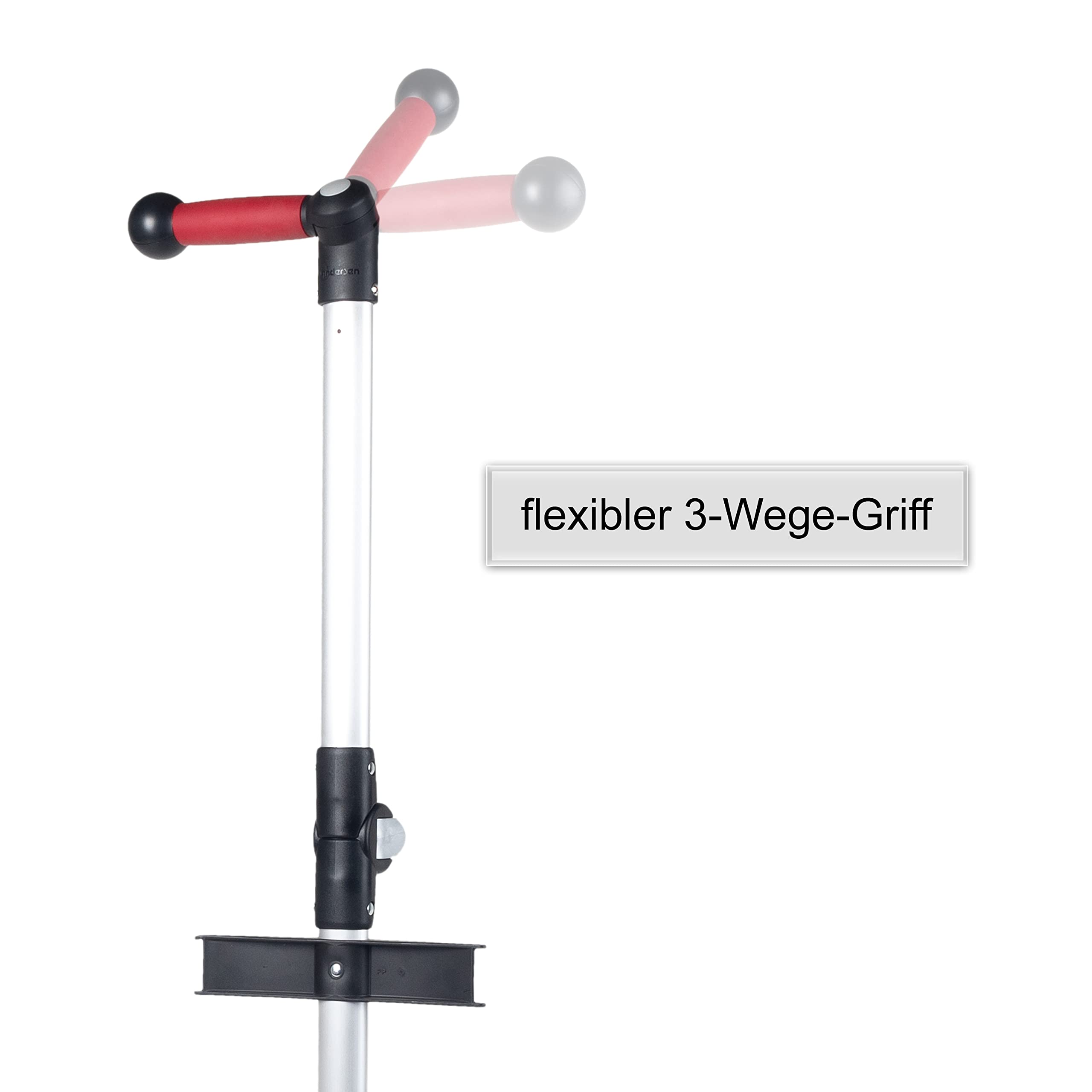 ANDERSEN Einkaufstrolley - Shopper Fun Ester gelb 47 L Einkaufsroller,hochwertig,wasserabweisend, Aluminium, Griff ergonomisch, leicht
