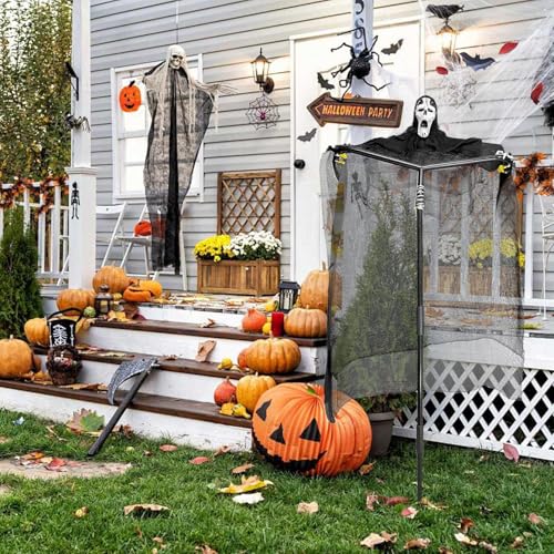 Sorcière Halloween extérieur grande décoration résistante