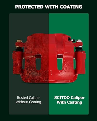 Miniatura 7 de SCITOO 18-B4790 Pinza de freno delantera derecha del lado del pasajero para Ford para Excursion 2000-2005, para Ford para F-250 Super Duty