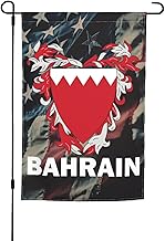 Coat Of Arms Of Bahrain Flag Garden Flag 12x18 In – Double-Sided, Weather-Resistant Outdoor Home Decor41