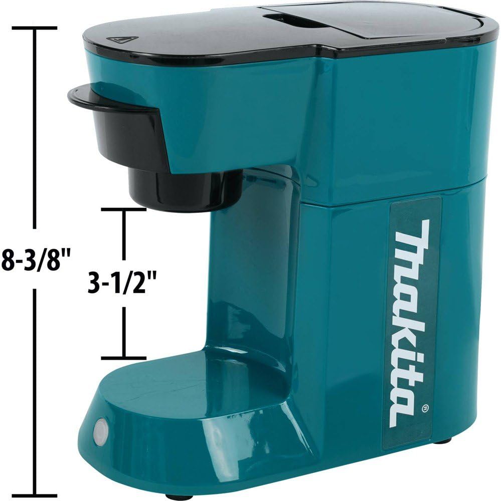 Makita es la cafetera inalambrica que funciona con baterias recargables