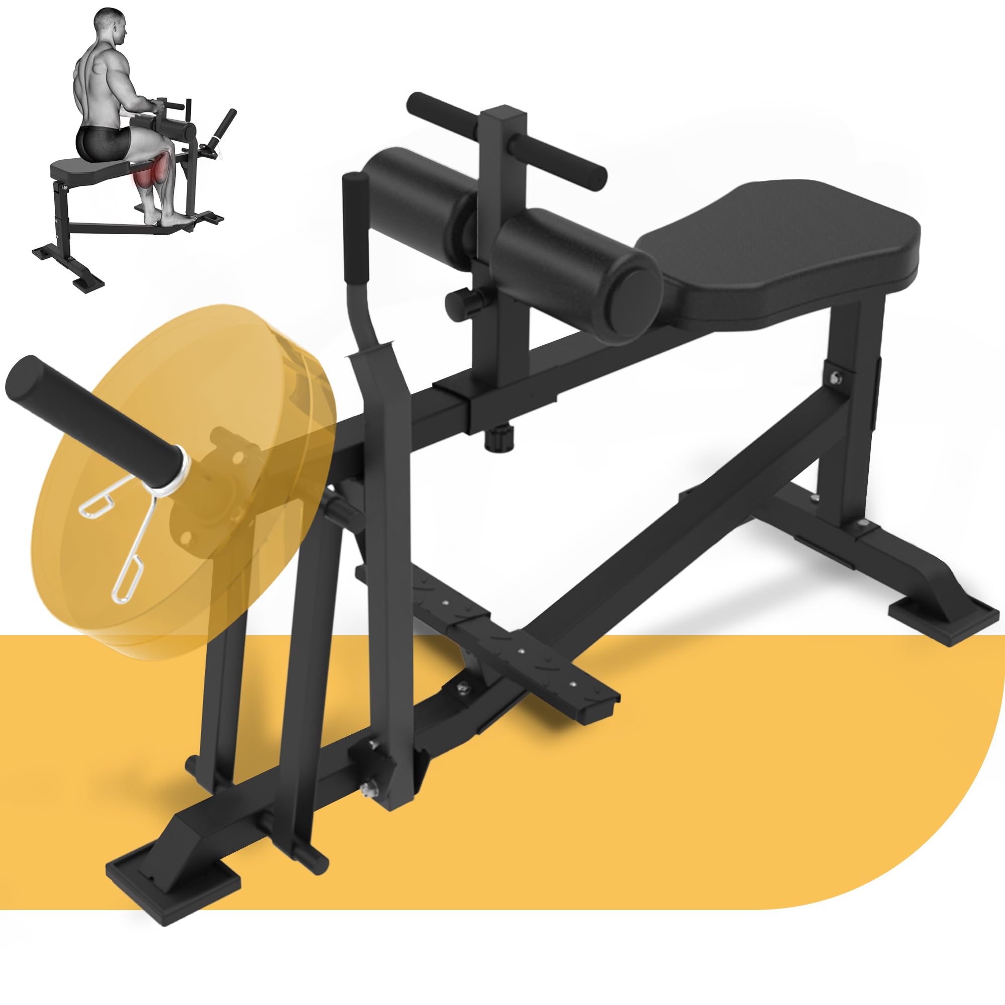 Steel Calf Raise Bar: Standing Calf Raise Achine Calf