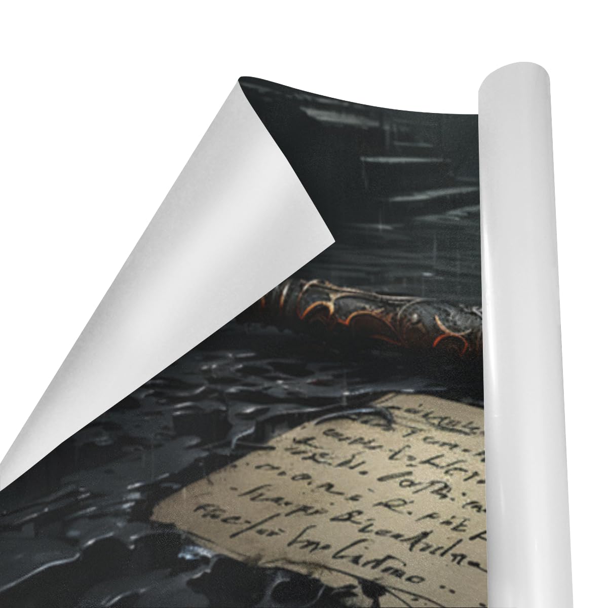 Lot De 5 Rouleaux De Papier Cadeau D'Anniversaire Motif Floral[x4014