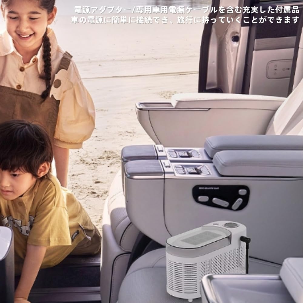 AOUTN小型 家庭用／業務用 卓上 自動、ハンドル付き氷バスケット 取り扱い簡単 大容量水タンク 透明窓 小型 静音 水不足提示