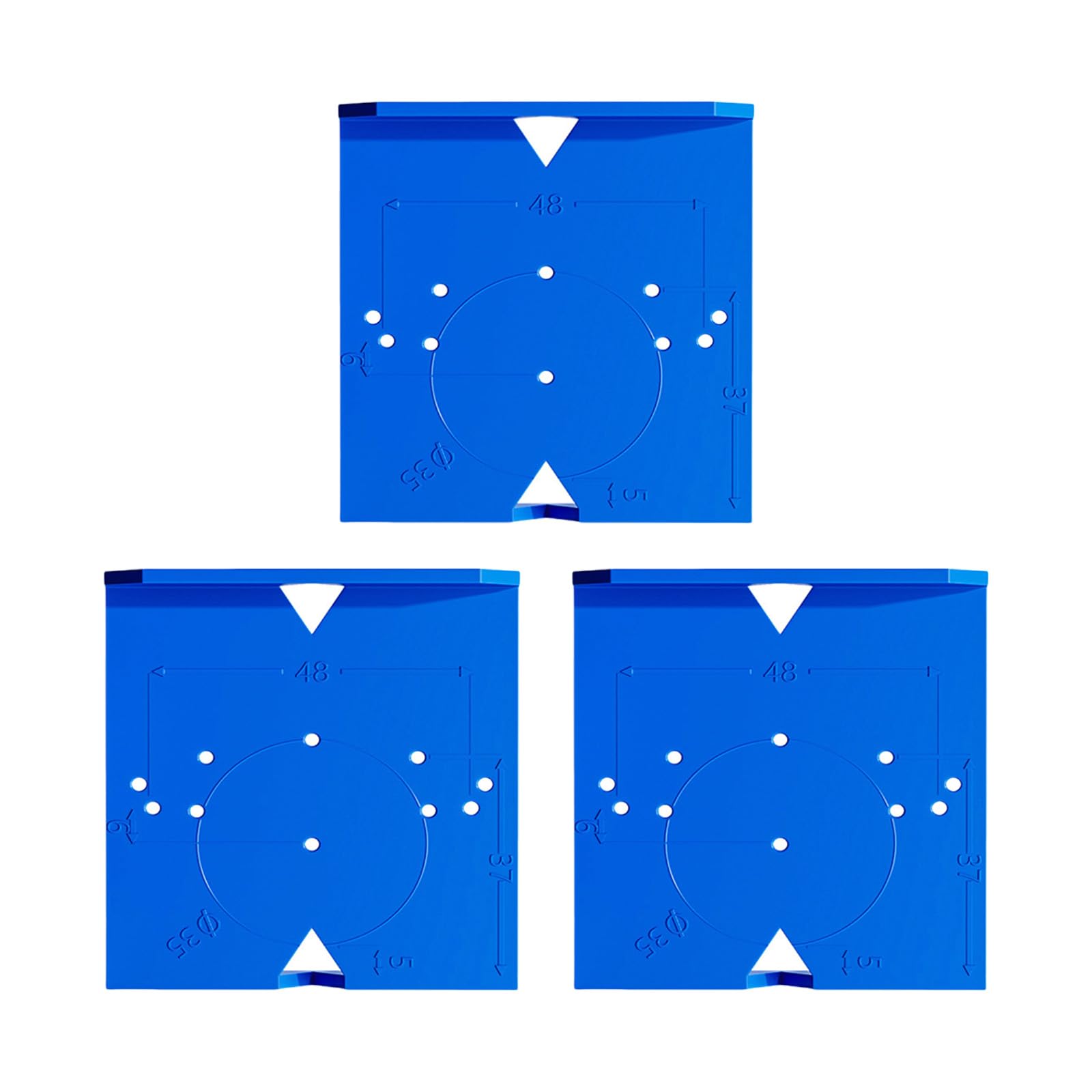 Concealed Hinge Jigs Ergonomic Cabinet Hinge Guide for 35mm 40mm Fixtures Easy Positioning on Door Panels Concealed Jigs for Cabinet Door