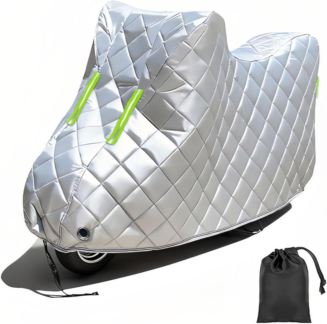 Antineve Antighiaccio Telo Coprimoto per Ducati Paul Smart 1000 LE Copertura per Moto Esterna Impermeabile Oxford 210D,protezione UV, Antipolvere,per Lucchetto Fibbia Antivento Per ADV/scooter