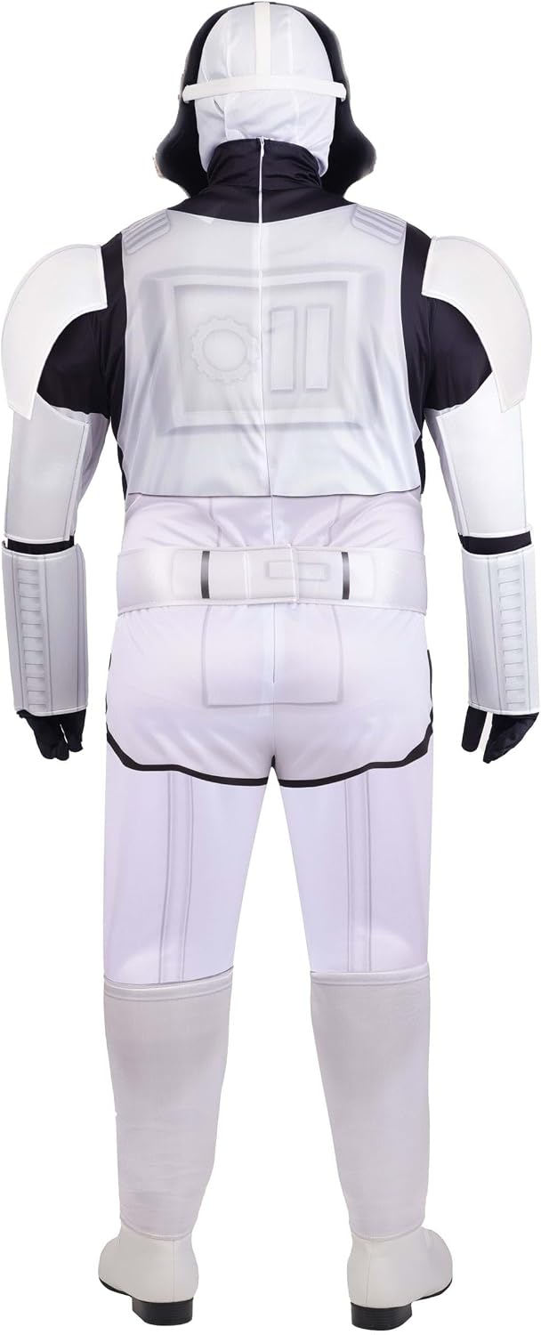 Plus Size Deluxe Adult Star Wars Stormtrooper | Costume with Helmet and Armor Pieces - Officially Licensed