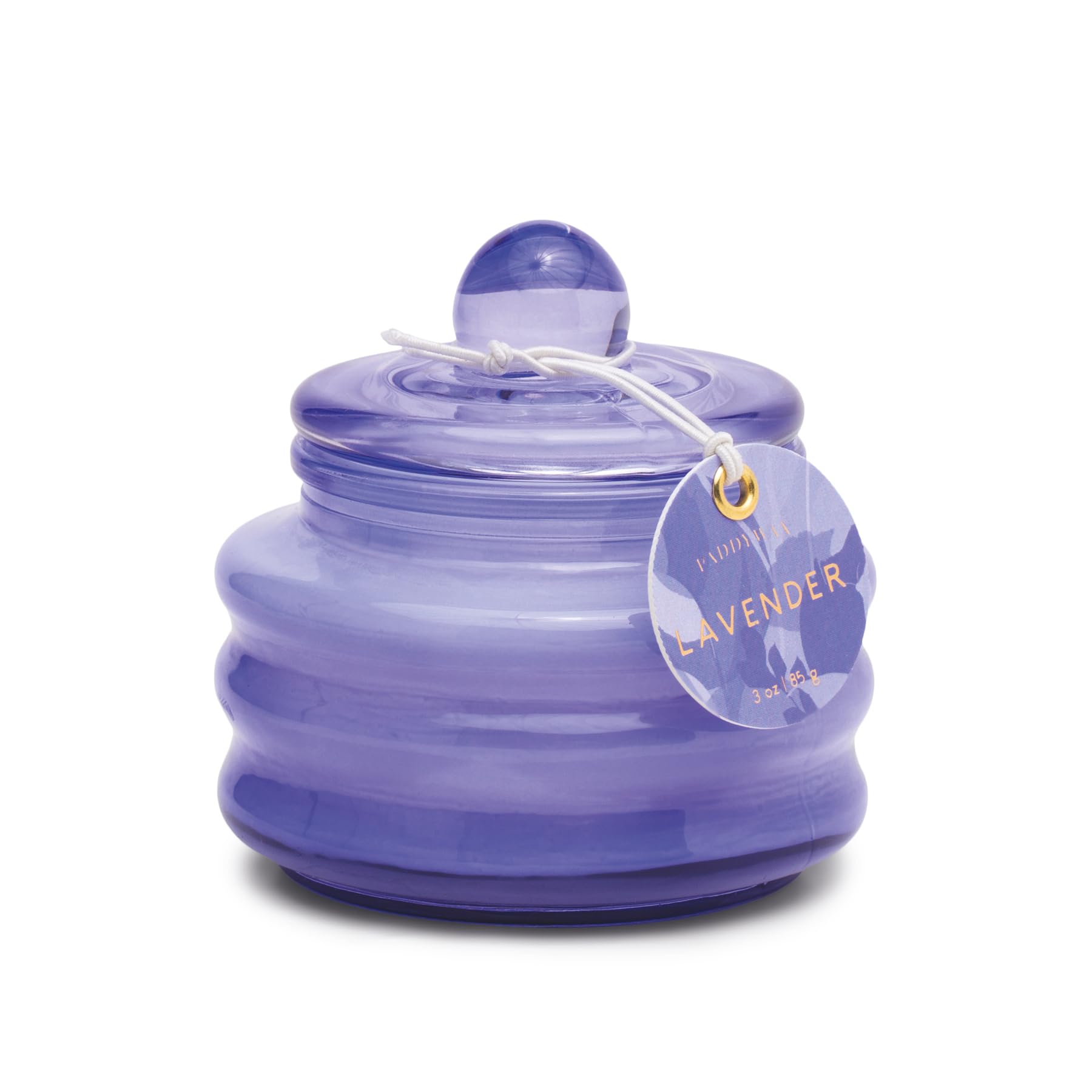 Paddywax, Candle Glass Beam Lilac Lavender 3 Ounce