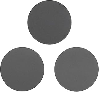 uxcell 3" Hook and Loop Sanding Disc 1000/1200/1500 Grit Assorted Silicon Carbide Sandpaper for Random Orbit Sander Wet/Dry Polishing 15Pcs