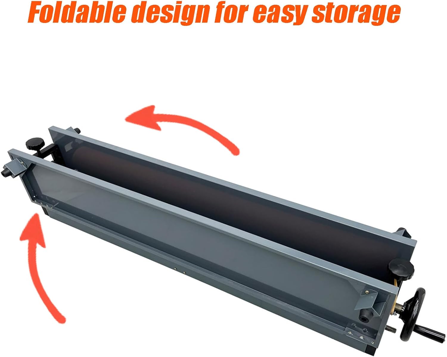 TECHTONGDA 51in Cold Laminator Machine Desktop Cold Laminator, Manual Vinyl Photo Film Cold Laminating Machine with Foldable Table, 1in Laminating Thickness