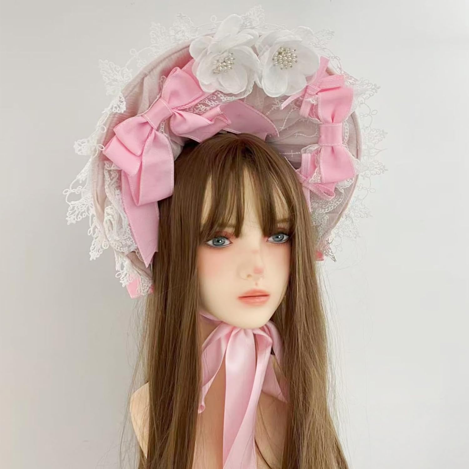 Anime Event, Bonnet Hat Styling Headbands Lace