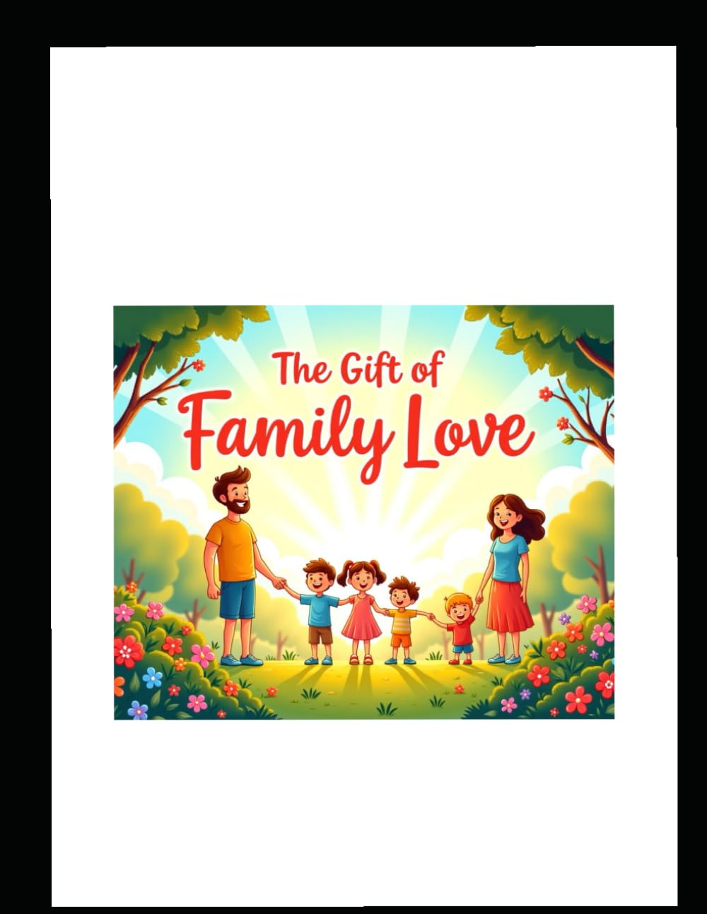THE GIFT OF FAMILY LOVE: Mindful Coloring Book for Kids and Families – Calming, Therapeutic Illustrations to Support Relaxation, Emotional Connection, and Creativity