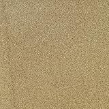 American Crafts Glitter Cardstock, 12 by 12-Inch, Gold (15 sheets per pack)