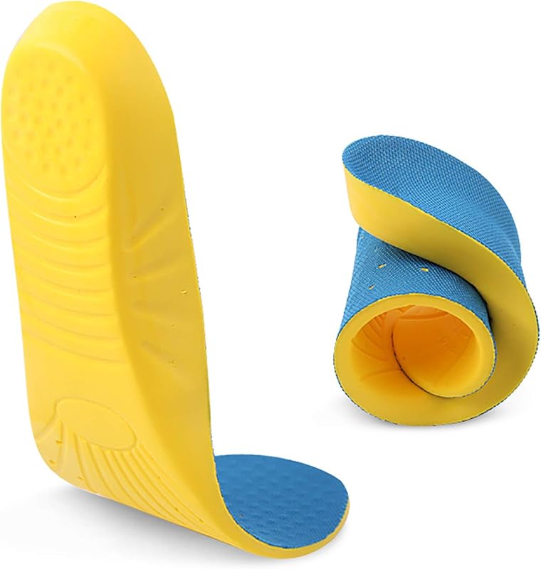 Insoles for Women Men Memory Foam Shoe Inserts Feet Pain Relief All-Day Use | Comfort Soft Insoles Great Shock Absorption Cushion for Anti-Fatigue Arch Support Orthotic Shoe Inserts Durable Fit Most Shoe