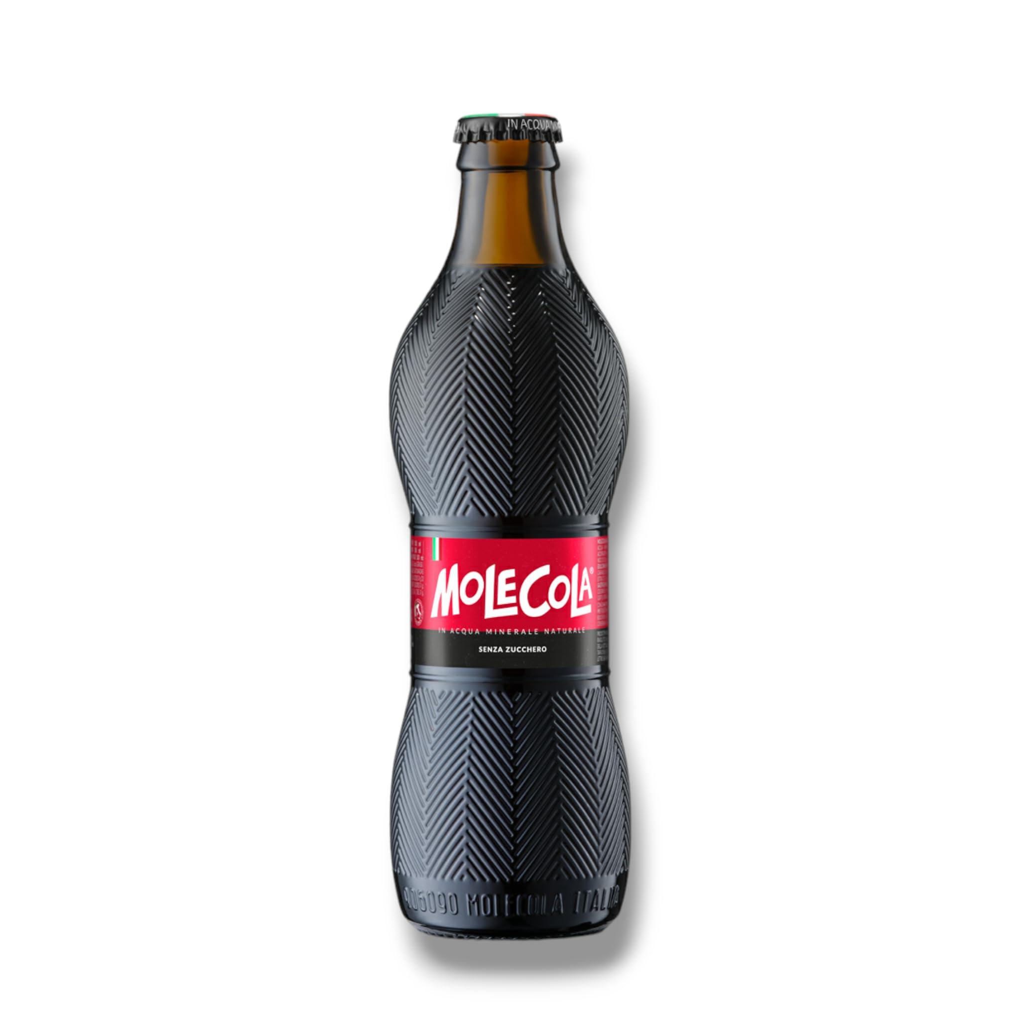 Mole Cola Zero -Die beliebte Cola aus Italien ohne Zucker 330ml (24 Flaschen)- Inkl. Haus der Biere Berlin Bierdeckel